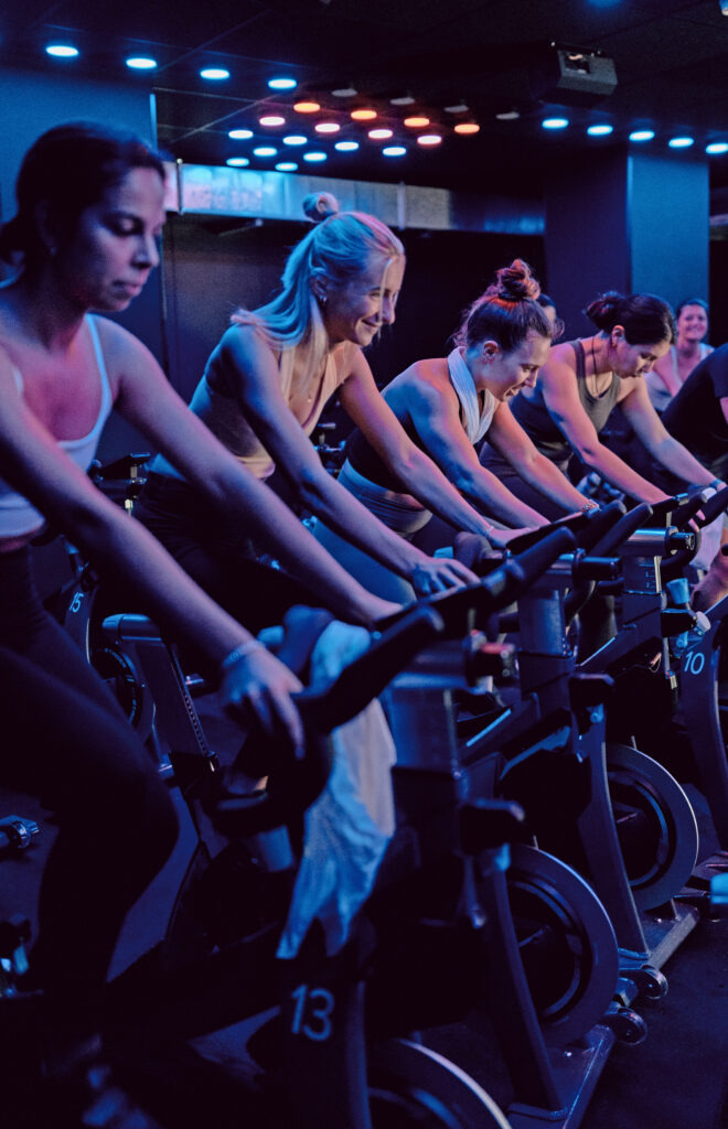 BECYCLE indoor cycling class Ride